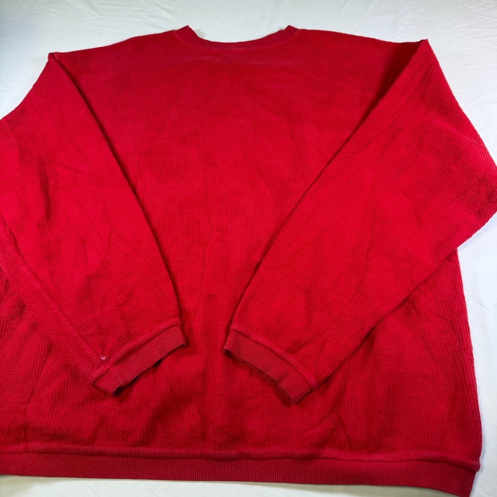 Vintage Disney Embroidered Minnie Mouse Textured Sweatshirt Size Med Russia Made - Picture 3 of 6